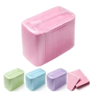 125PCS bag Tattoo Disposable Sheet Waterproof Dental Bibs Paper Cloth Table Cleaning Wipes Manicure Table Cover Sheets Clean Pad