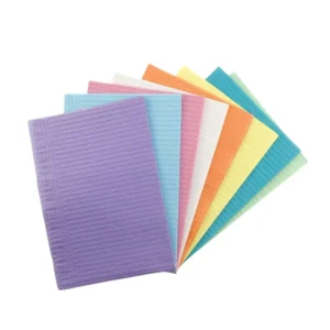 125pcs Dentistry Disposable Dental Bibs Dentist Paper Scarf Tattoo Odontologia Dental Material Clean Pad Tattoo Table Covers