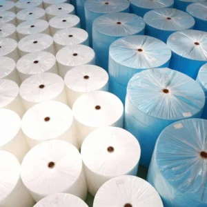 12g 15g 230mm Spunbond Polypropylene PP Non Woven Fabrics Roll Anti UV Breathable Waterproof Fusible for Diaper Material