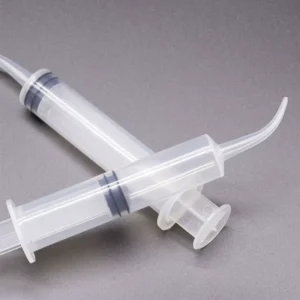 12ml Disposable Plastic Elbow Irrigator Dental Syringe Multi Purpose Oral Hygiene for Household Tooth Cleaning Oral Rinse
