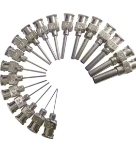 12pcs 1inch 8G 30G All Metal Industrial Stainless Steel Blunt Dispensing Syringe Needles