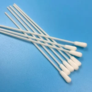 145mm Nylon Flocked Sampling Swab Individually Packed SGS Certified Sterile Swab with Strong Plastic Handle