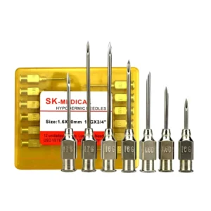 14g 20g Stainless Steel Material Vaccine Surgical Animal Hypodermic Injection Needles Veterinary Syringe Needle