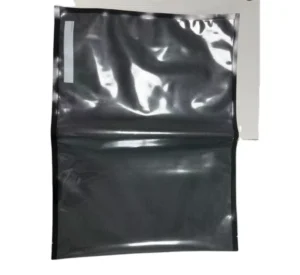 15*20inch Black&Clear Vacuum Sealer Bag with Embossing for Food Meat Rice Noodle Jelly
