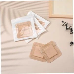 15x15cm Absorb Wound Exudate Self Adhesive Wound Dressing Bandage for Wound Care Silicone Foam Dressing With Border