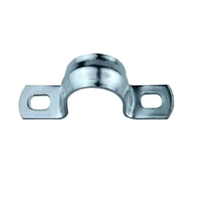 16mm 20mm 25mm 32mm Galvanized Conduit Half Pipe Hold Clamp Saddle with Two Hole