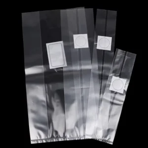 180*350mm Autoclavable Gusseted 0.2 Micron Filter Breathable Pp Oyster Mushroom Grow Bags Fungus Growing Spawn Bags