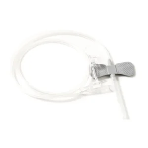 18G-25G Disposable Transparent Butterfly Infusion Set Air Vent Option Veterinary Instrument for Animal