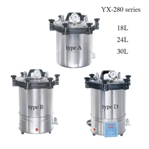 18L Portable Auto Equipment Autoclave Sterilizer Machine for Laboratory Heating