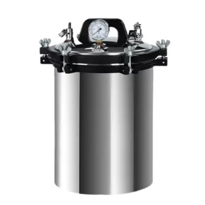18L Stainless Steel Portable Autoclave Laboratory Pressure Steam Sterilizer