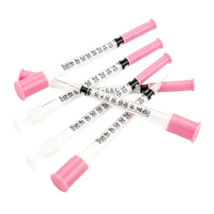 1ML Disposable Syringe Insulin Syringe 1ml Insulin Syringe with Needle 29G 30G 31G U-40 U-100 Can Be Used Animals