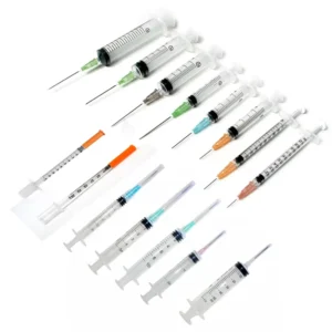 1cc 2cc 3cc 5cc 10cc Medical Syringes with or Without Needle Disposable Syringe Manufacturing