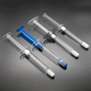1ml 2ml 3ml 5ml 10ml Professional Luer Lock Transparent Cosmetic PS Plastic Applicator Syringe for Skin Care