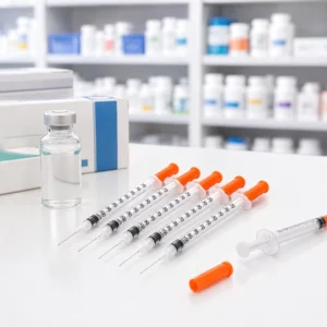 1ml Disposable Syringe with 29G Needle for Medical Use and Precise Pet Medicine Liquid Separation Healthcare