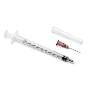 1ml IV Syringe Medical Grade Class III Syringe Sterile Disposable Syringe