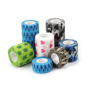 2 Inch X 5 Yards Self Adhesive Bandage Wrap Athletic Elastic Cohesive Bandage Fashion Hacks