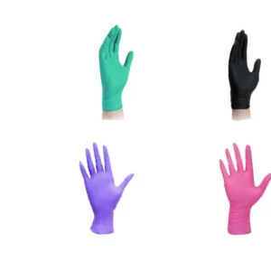 2. Multi Size Optional Soft Comfortable Tear Resistant Disposable Nitrile 3mil Oil/Water Proof Silicone-free Latex-free Gloves