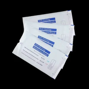 2.25″x5″ Disposable Dental Self-Sealing Sterilization Pouch 90mm x 260mm Dental Packaging Printing Product