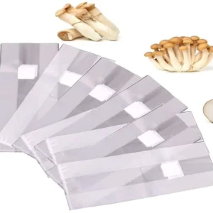 2.3Mil Bags Large Capacity 0.2 Micron Filter Breathable Autoclavable Bags Mushroom Growing Kit