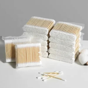 2.3mm Micro Pointed Mini Double Heads Precision Cleaning Cotton Bud Swabs Portable Supplier