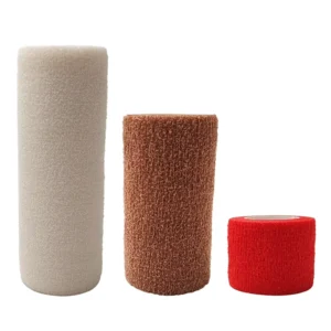 2.5/7.5/10cm*4.5m Composite Cotton Elastic Cohesive Bandage Colored First Aid Self-Adhesive Bandage Hyposensitive Sample Support