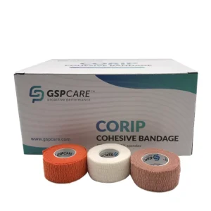 2.5cm*4.5m Self Adhesive Bandage Wrap Elastic Cohesive Bandage 100% Cotton Cohesive Sports Bandage Breathable Self Adhesive Tape