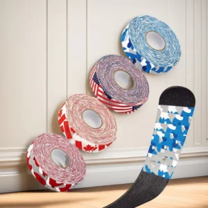 2.5cm Cloth Shin Tape for Hockey Stick Custom Packing with Zinc Oxide Glue