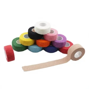 2.5cm Self Adhesive Bandage Cohesive Sports Tape Football Grip Sock Finger Guard Wraps Wrist Knee Other Sport Entertainment Gym
