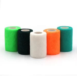 2.5cmX4.5m Self Adhesive Bandage Lifting Gym Protect Thumb Fingers Hand Enhances Grip Stretch