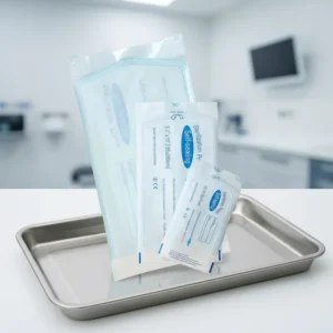 2.75″x10″ Dental Hospital Clinic Sterilization Pouches Bags with Custom Printed Logo Graphic Design Industrial Use
