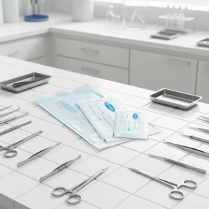 2.75″x10″ Dental Hospital Clinic Sterilization Pouches & Bags with Customizable Logo Graphic Design