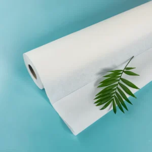 20 Inch White Hygienic Disposable Flat Sheet Crepe Cellulose Paper Roll for Exam Couch and Massage Bed Hospital Grade