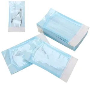 200 Count Manufacture Self Sealing Latex Free Sterilization Pouches with Color Changing Indicator