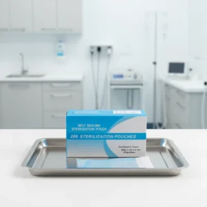200 Pcs Medical Grade Paper for Dental Instruments Disposable Self Sealing Sterilization Bag Pouches Nail Supplies