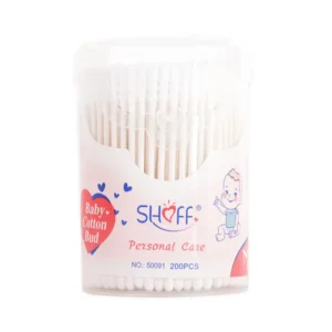 200 Piece Baby Cotton Swabs Value Pack with Ultra Soft Tips for Daily Infant Care