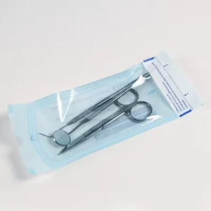 200P Self Sterilization Dental Office Pouches 3.5″ X 6.5″ Autoclave Safe Customizable for Pills Liquids 200 Pouches Per Box