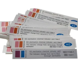 200Piece box EO Sterilization Chemical Indicator Card ETO Chemical Indicating Strips