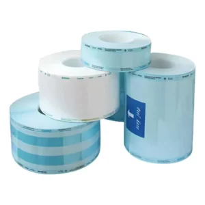 200mm*200m Disposable Medical Consumables Flat Reel Roll Sterilization Pouches