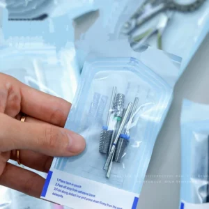 200pcs/Box Nail Sterilizer Manicure Bag for Nail Art Accessories
