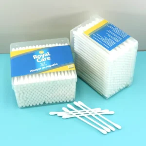 200pcs Cotton Swabs Disposable Double Head Cotton Buds Baby Ear Care Daily Cleaning