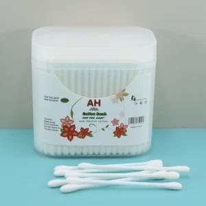 200pcs Disposable Grade Cotton Swabs Eco Friendly Ear Cleaning Cotton Buds for Personal Hygiene