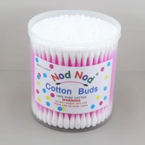 200pcs Disposable Medical Grade Cotton Swabs Eco Friendly Ear Cleaning Cotton Buds for Personal Hygiene and First Aid Use