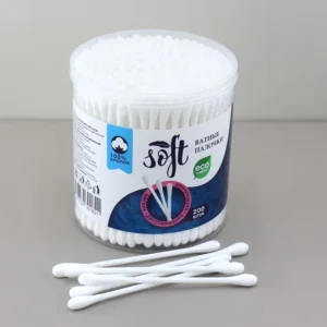 200pcs Disposable Medical Grade Plastic Cotton Swabs Eco Friendly Ear Cleaning Cotton Buds for Personal Hygiene and First Aid Use