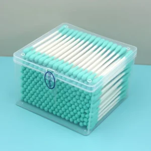 200pcs Eco Friendly Biodegradable Paper Cotton Swabs 100% Natural Cotton Makeup Daily Cleaning Bulk Available