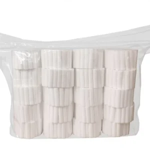 200pcs Rolls for Mouth Gauze Rolls Cotton Pads for Flexible Good Absorbent Nose Plugs