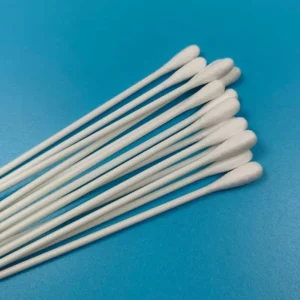 20cm Disposable Extra Long Handle Lint Free Cotton Bud Laboratory Use Cotton Swab Qtips for Testing
