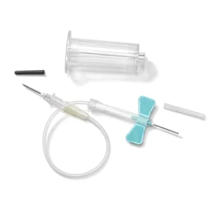 21G 23G 25G Sterile Butterfly Needle Safety Blood Collection Needle with Pre attached Holder