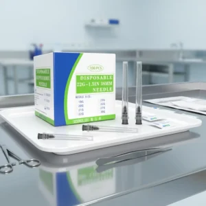 22G38MM Sterile Eco Friendly Veterinary Needles (Plastic & Stainless Steel) for Diagnosis & Injection
