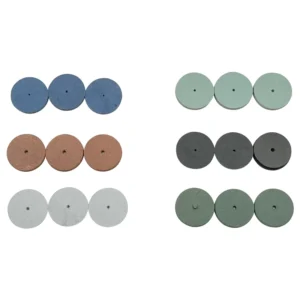 22mm Polishing Pad Hard Wheel Piece Silicone Disc Mechanic Practice Dental Material Jewelry Polishing Rubber Disc Wheel
