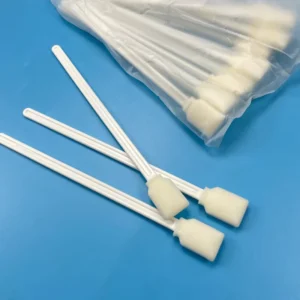 230mm Long Barrel Multi Purpose Stick Cleanroom Foam Swab for Electronics for Printer Head Cleaning Premium Cotton Bud